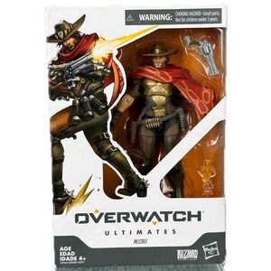 Hasbro Overwatch McCree Ultimates Action Figure 2019 NIB Gaming Collector
